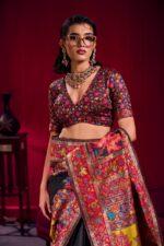 Full Length Kashmiri Pashmina Saree for Women by Stylepreneur